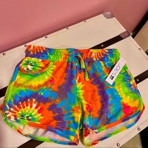 Kids Joe’s Tie-dye Rainbow Shorts